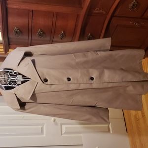 Delta Sportswear Tan Trench Coat